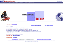 Tablet Screenshot of ediinformation.com
